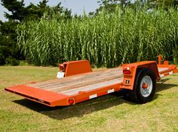 Where to find TILT BED Trailer 11 7000Lb Orange in Fulton